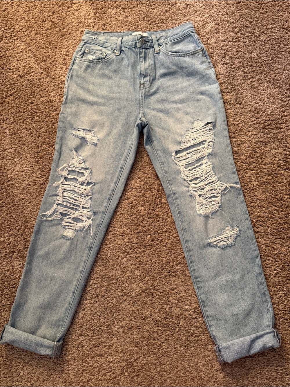 Pistola Presley High Rise Relaxed Roller Jean size 25